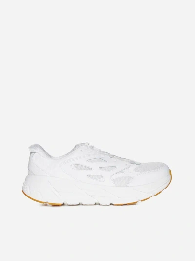 Shop Hoka Clifton L Athletics Sneakers In White