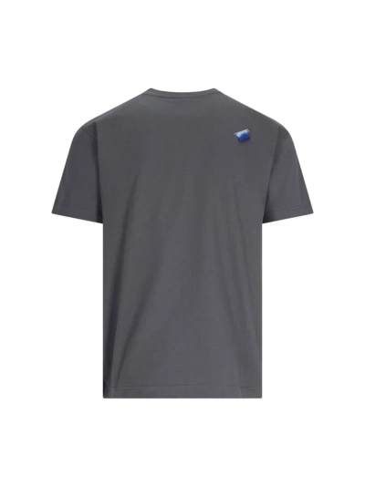 Shop Ader Error T-shirts And Polos In Grey