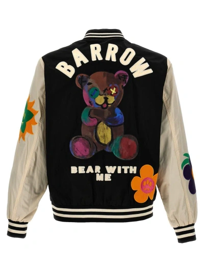 Shop Barrow Embroidery Bomber Jacket And Patches In Multicolor