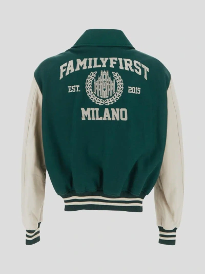 Shop Family First Jackets In Green