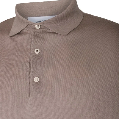 Shop Lardini T-shirts And Polos Beige