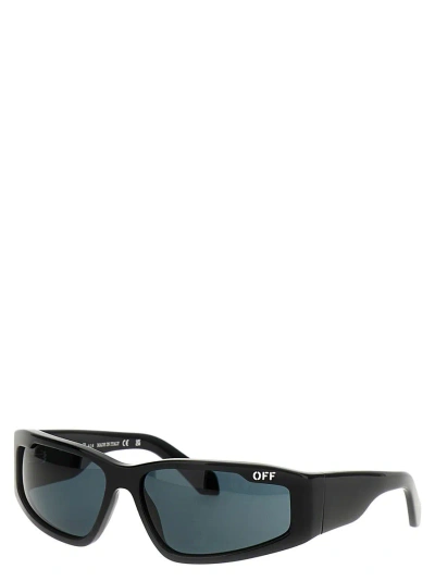 Shop Off-white 'kimball' Sunglasses In Black