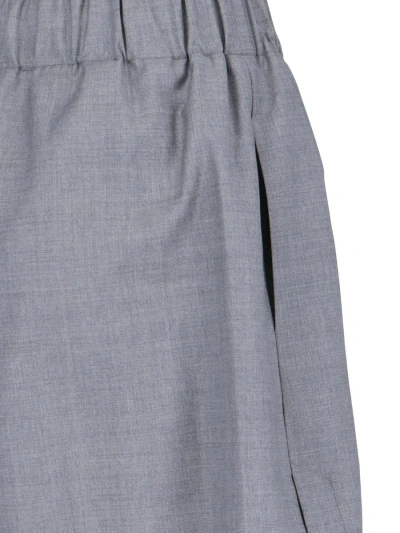 Shop Sa Su Phi Trousers In Grey