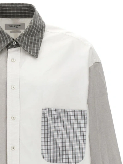 Shop Thom Browne 'funmix' Shirt In Multicolor