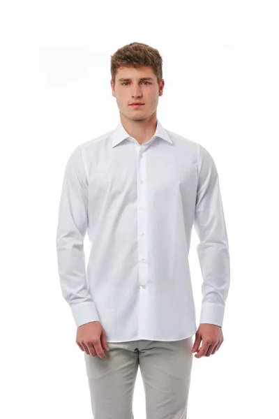 Shop Bagutta White Cotton Shirt
