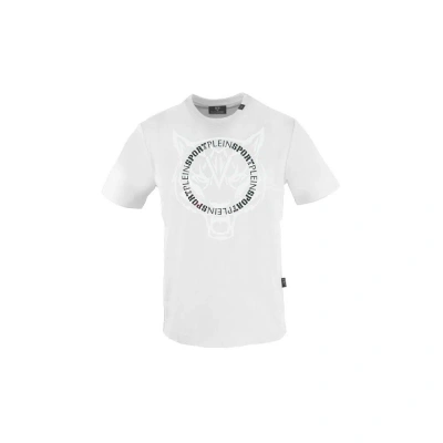 Shop Plein Sport White Cotton T-shirt