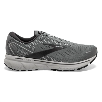 Shop Brooks Men's Ghost 14 Running Shoes - Medium Width In Grey/alloy/oyster In Multi