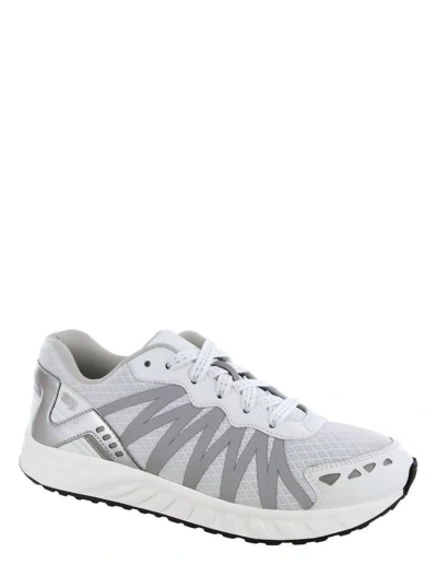 Shop Sas Women's Tempo Sneaker - Medium Width In White/silver In Multi