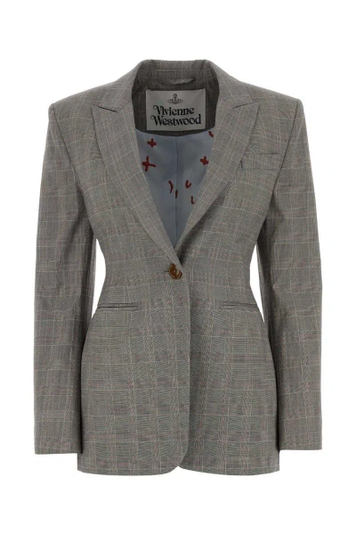 Shop Vivienne Westwood Jackets And Vests In Printed