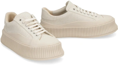 Jil Sander Chunky Sneakers In Sand