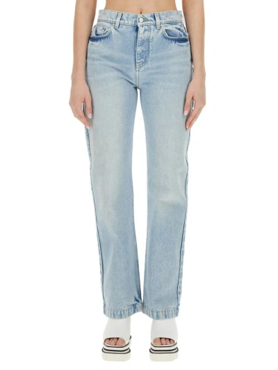 Shop Stella Mccartney Straight Leg Jeans In Denim