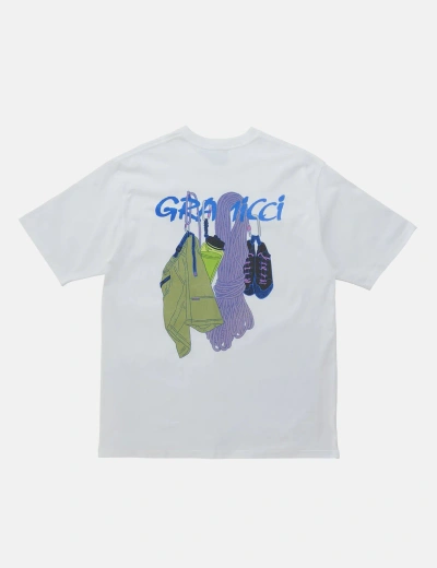 Shop Gramicci Equipped T-shirt (organic Cotton) In White