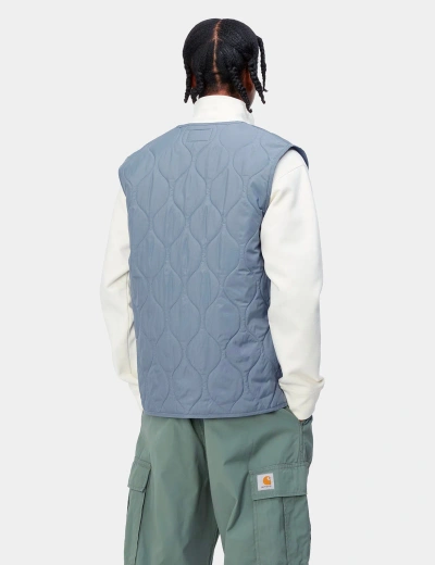 Shop Carhartt -wip Skyton Vest In Blue
