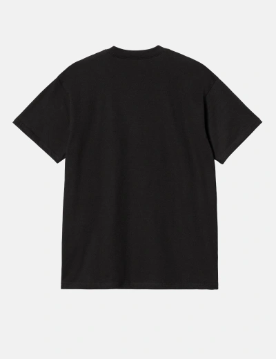 Shop Carhartt -wip Gold Standard T-shirt (loose) In Black