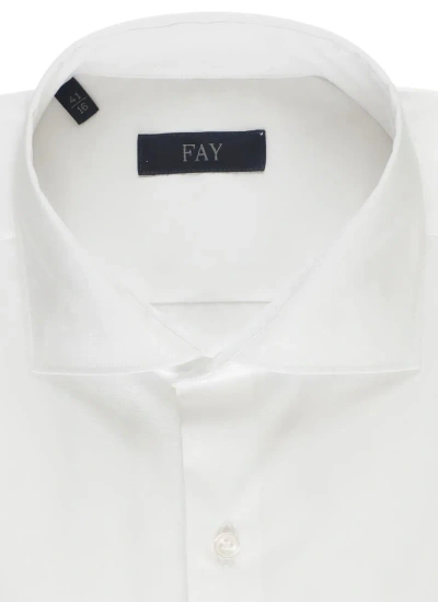 Shop Fay Shirts White