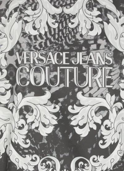 Shop Versace Jeans Couture Coats Black