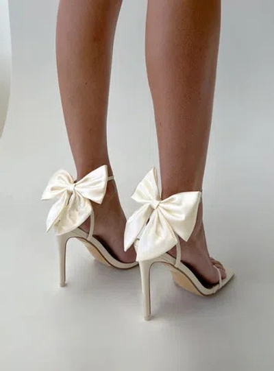 Lemonade Fairytale Heels In Cream