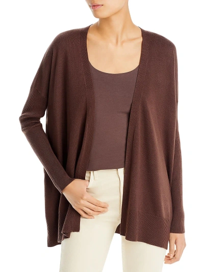 Shop Lyr By Splendid Womens Loose Knit Open Front Cardigan Sweater In Brown