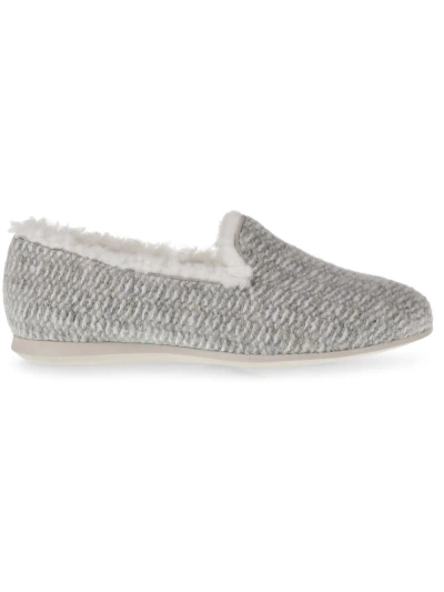 Shop Anne Klein Emettef Womens Slip On Flat Slip-on Sneakers In Grey