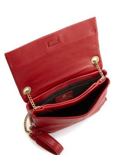 Shop Lanvin Sugar Mini Crossbody Bag In Red