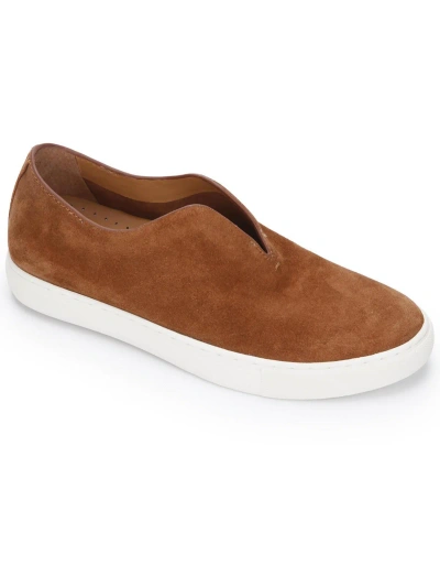 Shop Gentle Souls By Kenneth Cole Rory Deconst Slip On Womens Suede Lifestyle Slip-on Sneakers In Brown