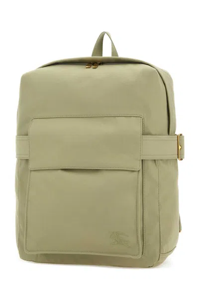 Shop Burberry Backpacks In Green