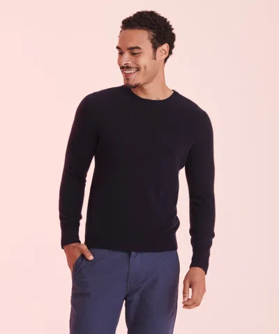 Shop Naadam Limited Edition Embroidery - Men's Original Cashmere Sweater In Navy