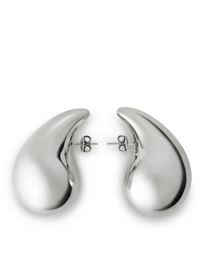 Bottega Veneta Small Drop Earrings In Metallic