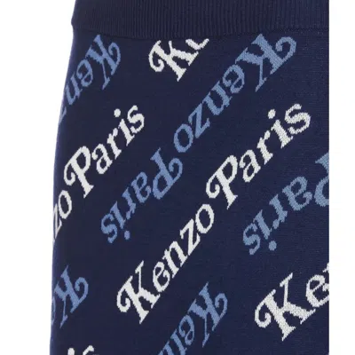 Shop Kenzo Mini Skirt In 77