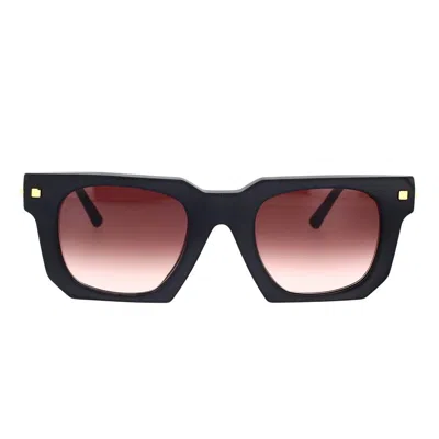 Shop Kuboraum Sunglasses In Black Matte