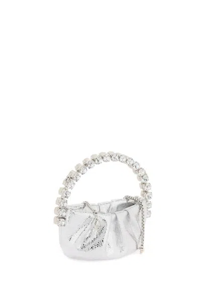 Shop L'alingi "mini Eternity Micro Bag With In Silver