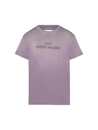 Shop Maison Margiela T-shirts In Nude & Neutrals