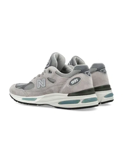 Shop New Balance Made In Uk 991v2 In Grey