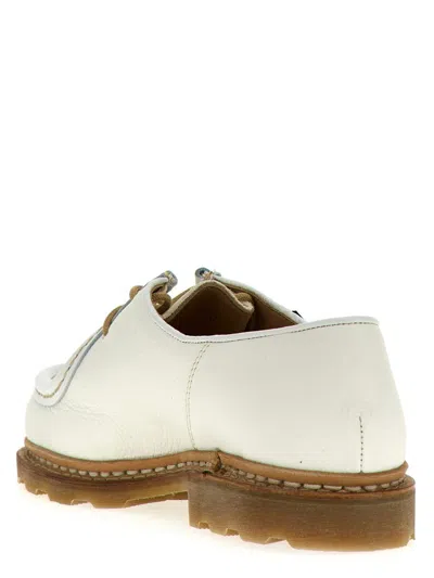 Shop Paraboot 'michael' Derby Shoes In White