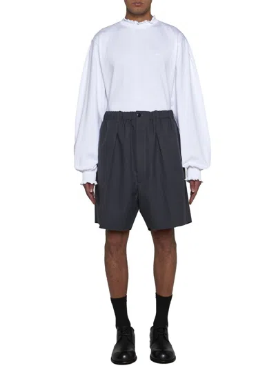 Shop Random Identities Shorts In Grey