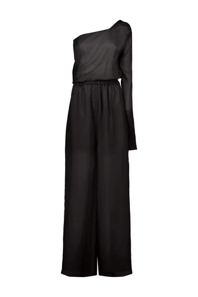 Shop Rick Owens Athena Body Jumpsuit Clothing In Black
