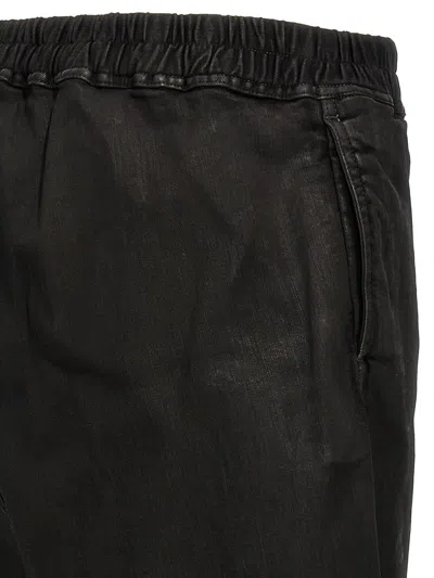 Shop Rick Owens 'long Boxers' Bermuda Shorts In Black