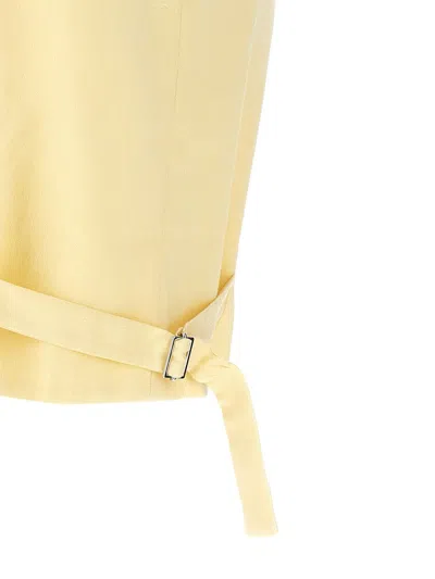 Shop The Andamane 'pauline' Waistcoat In Yellow