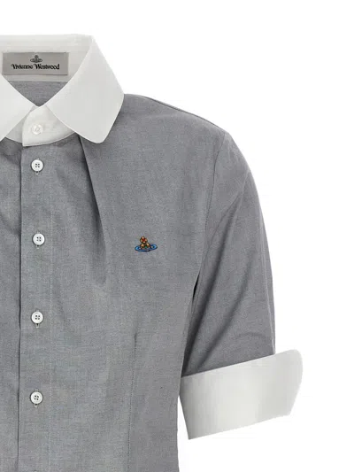 Shop Vivienne Westwood 'toulouse' Shirt In Gray