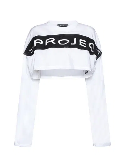 Shop Y/project Top In Optic White