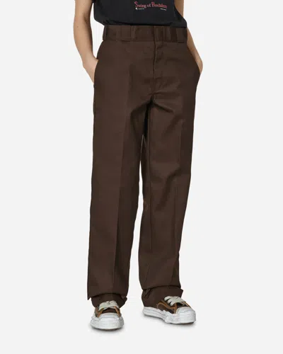 Shop Dickies 874 Work Pants Dark In Brown