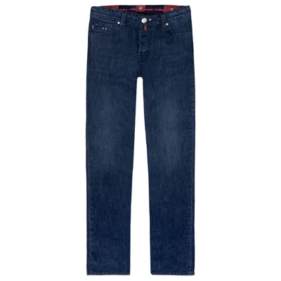 Shop Tramarossa Blue Cotton Jeans & Pant