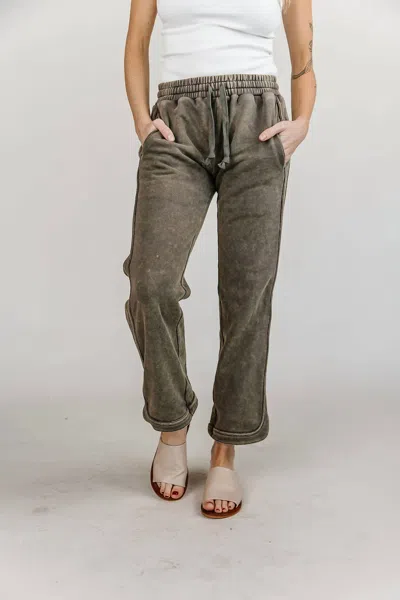 Shop Ampersand Ave Everyday Pant In Olive Green