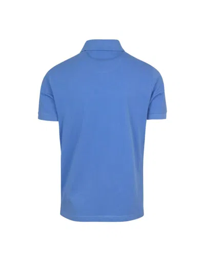 Shop Barbour Polo Shirt In Blue