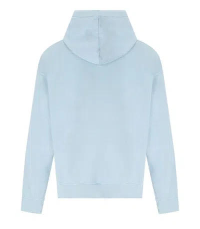 Shop Dsquared2 Relaxed Fit Light Blue Hoodie