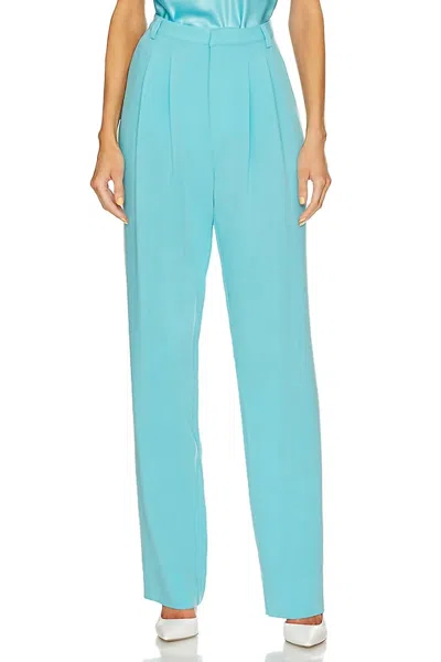 Shop Cinq À Sept Elisabeth Pant In Cyan In Multi