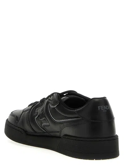 Shop Fendi ' Match' Sneakers In Black
