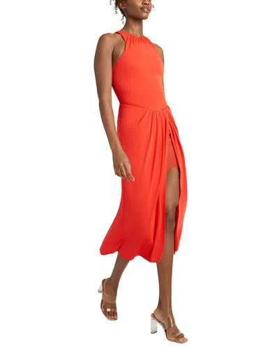 Shop Cinq À Sept Lezlie Dress In Orange