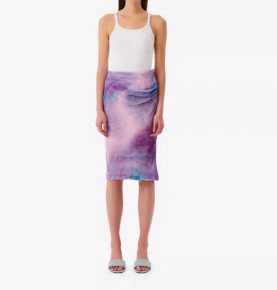Shop Iro Leonide Skirt In Mixed Pink In Multi