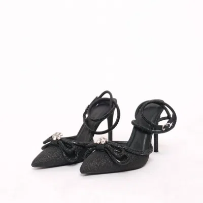 Shop Billini Elope Glitter Heel In Black